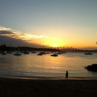 Pam Borman entered this sunset photo taken at Watson’s Bay, Sydney.