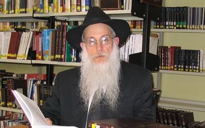 Rabbi Avrohom Glick.