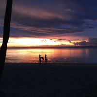 Simon Feilich entered this photo taken at sunset in Mauritius.