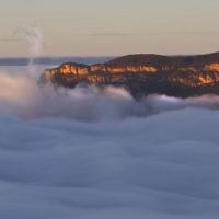 Faye York entered this photo taken at sunrise in the Blue Mountains.