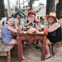 Julie Bennett entered this photo of her family on holiday in the Phillipines.