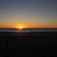 Mark Donovan entered this sunset photo taken at Cable Beach, Broome.