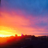 Samantha Goston entered this sunset photo taken  in Canberra in April.