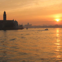 Steven Curtis entered this sunset photo taken in Venice.