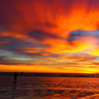 Therasa Lear entered this sunset photo taken at Semaphore Park, South Australia.