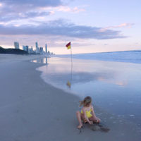 Belinda Symons entered this sunset photo taken on the Gold Coast.