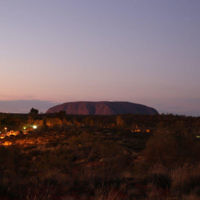 Jack Green entered this sunset photo taken at Uluru.