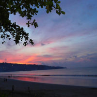 Paul Fink  entered this sunset photo taken in Jimbaran, Bali.