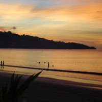 Paul Fink  entered this sunset photo taken in Jimbaran, Bali.