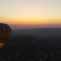 Peter Shonberg entered this sunrise photo taken at Cappadocia, Turkey.