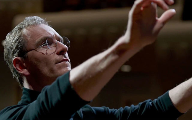 Michael Fassbender stars as visionary Apple co-founder Steve Jobs in the film Steve Jobs.