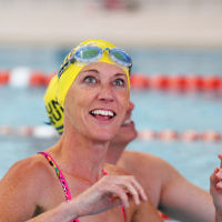 29-11-15. Maccabi Victoria swimathon at Bialik College. Photo: Peter Haskin