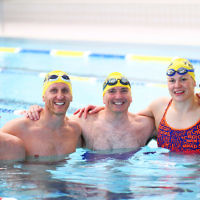 29-11-15. Maccabi Victoria swimathon at Bialik College. Photo: Peter Haskin