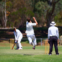 21-2-16. Maccabi Cricket First XI v Burnley. Adam Klein. Photo: Peter Haskin 21-2-16. Maccabi Cricket First XI v Burnley. Adam Klein. Photo: Peter Haskin