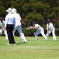 21-2-16. Maccabi Cricket First XI v Burnley. Photo: Peter Haskin 21-2-16. Maccabi Cricket First XI v Burnley. Photo: Peter Haskin