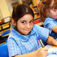 1-2-16. Back to school 2016. Prep students at Sholem Aleichem College. Photo: Peter Haskin 1-2-16. Back to school 2016. Prep students at Sholem Aleichem College. Photo: Peter Haskin