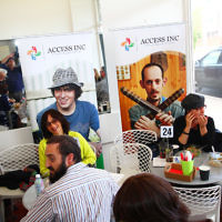 26-11-15. Access Inc 4th annual pop up cafe. Photo: Peter Haskin 26-11-15. Access Inc 4th annual pop up cafe. Photo: Peter Haskin