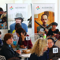 26-11-15. Access Inc 4th annual pop up cafe. Photo: Peter Haskin 26-11-15. Access Inc 4th annual pop up cafe. Photo: Peter Haskin