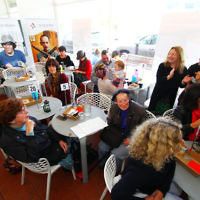 26-11-15. Access Inc 4th annual pop up cafe. Photo: Peter Haskin 26-11-15. Access Inc 4th annual pop up cafe. Photo: Peter Haskin