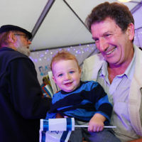 12-5-16. Yom Ha'atzmaut 2016. Celebrating Israel's 68th bithday at the Family Festival at Beth Weizmann. Photo: Peter Haskin