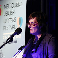 21-5-16. Opening of the Jewish Writers Festival 2016 at Glen Eira Town Hall. Esther Kister. Photo: Peter Haskin
