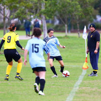 5-6-16. North Caulfield Maccabi Women FC def South Springvale 4 - 0 at Caulfield Park. Photo: Peter Haskin