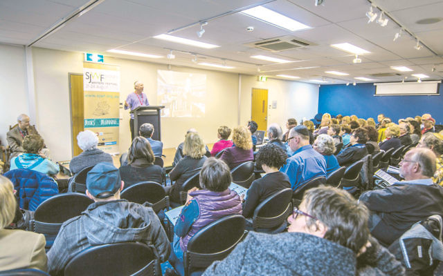 A packed session at last year’s Sydney Jewish Writers’ Festival.
