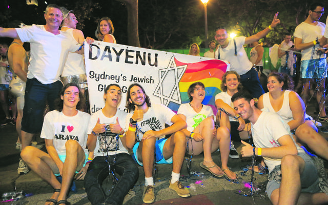 Sydney Jewish LGBTQI+ group Dayenu.