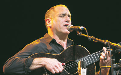 Israeli singer David Broza performing during his last Australian tour in 2012. Photo: AJN file/Peter Haskin