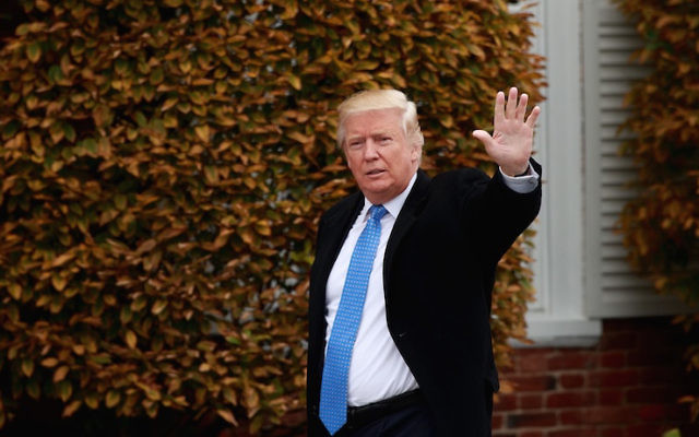 US president-elect Donald Trump. Photo: Drew Angerer/Getty Images/JTA