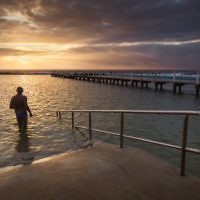 Brian Bornstein entered this sunrise photo taken in Sydney.