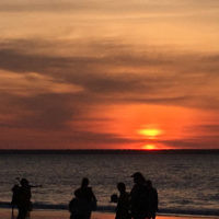 Helene Oberman entered this sunset photo taken at Mindil Beach, Darwin.