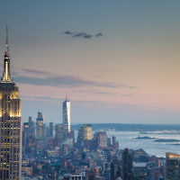 Joshua Silver entered this sunset photo taken in New York.