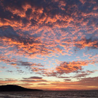 Sandra Jason entered this sunset photo taken at Safety Beach on the Mornington Peninsula.