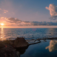David Brykman entered this sunset photo taken in Oahu, Hawaii.