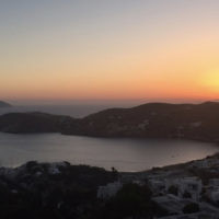 Yael Shnider entered this sunset photo taken at Ios, Greece.