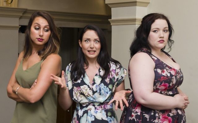 From left: Dylan Hayley Rosenthal, Michaela Leisk and Chloe Angel star in 'It Shoulda Been You'.
