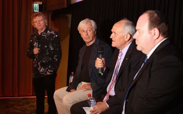 From left: Rowan Dean, Robert Magid, Peter Wertheim and Yair Miller. Photo: James Alcock