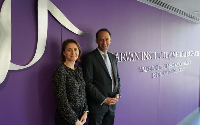 Dr Dorit Samocha-Bonet and Professor Jerry Greenfield, clinician-researchers at Garvan's diabetes and metabolism division.