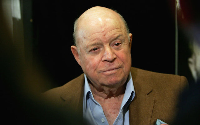 Comedian Don Rickles poses for a photograph before signing copies of his new book "Rickle's Book" at Book Soup May 31, 2007 in West Hollywood, California. (Photo by Mark Mainz/Getty Images)