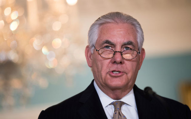 U.S. Secretary of State Rex Tillerson. (Photo by Drew Angerer/Getty Images)