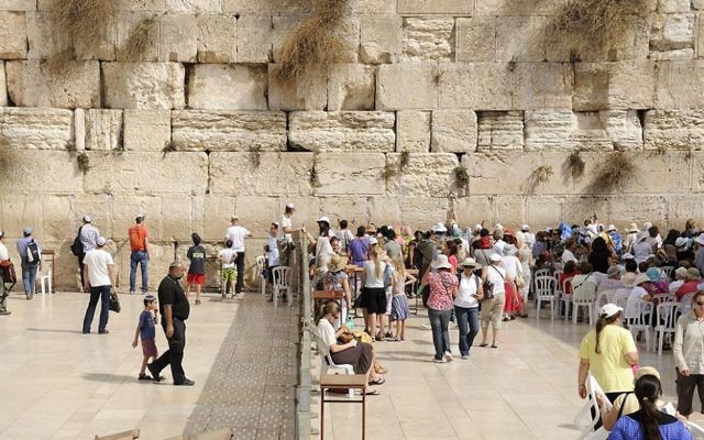 The Western Wall is still divided in mens' and womens' sections.