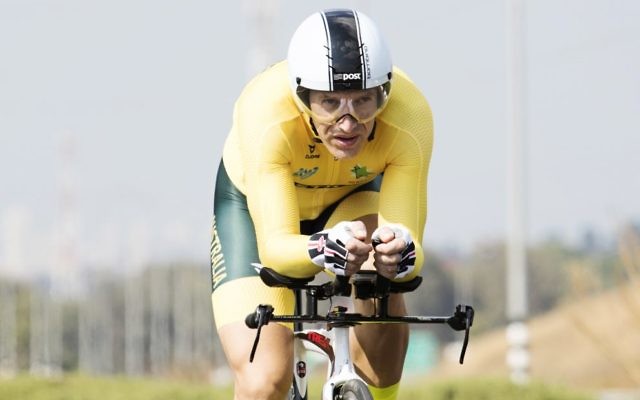 Australian Cyclist Alex Lehrer.