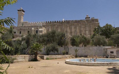 The Ibrahimi Mosque built adjacent to the Cave of the Patriarchs