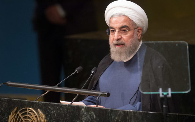 Iranian President Hassan Rouhani.
Photo: UN.