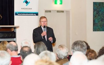 Michael Kirby delivering the Hadassah Oration.