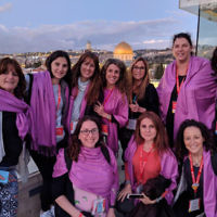 Hayley Zaidenberg entered this photo of a group of Melbourne women on a JWRP trip to Israel.