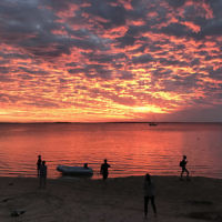 Robyn Arya entered this sunset photo taken at Fraser Island.