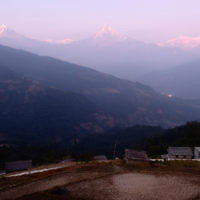 Anthony Zwi entered this sunset photo taken in Nepal.