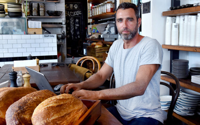Co-owner of Shuk Erez Beker claims he is being discriminated against by the KA. Photo: Noel Kessel